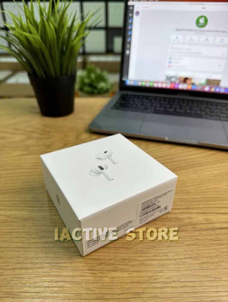 Apple AirPods Poro 2 нові + чохол в ПОДАРОК!!