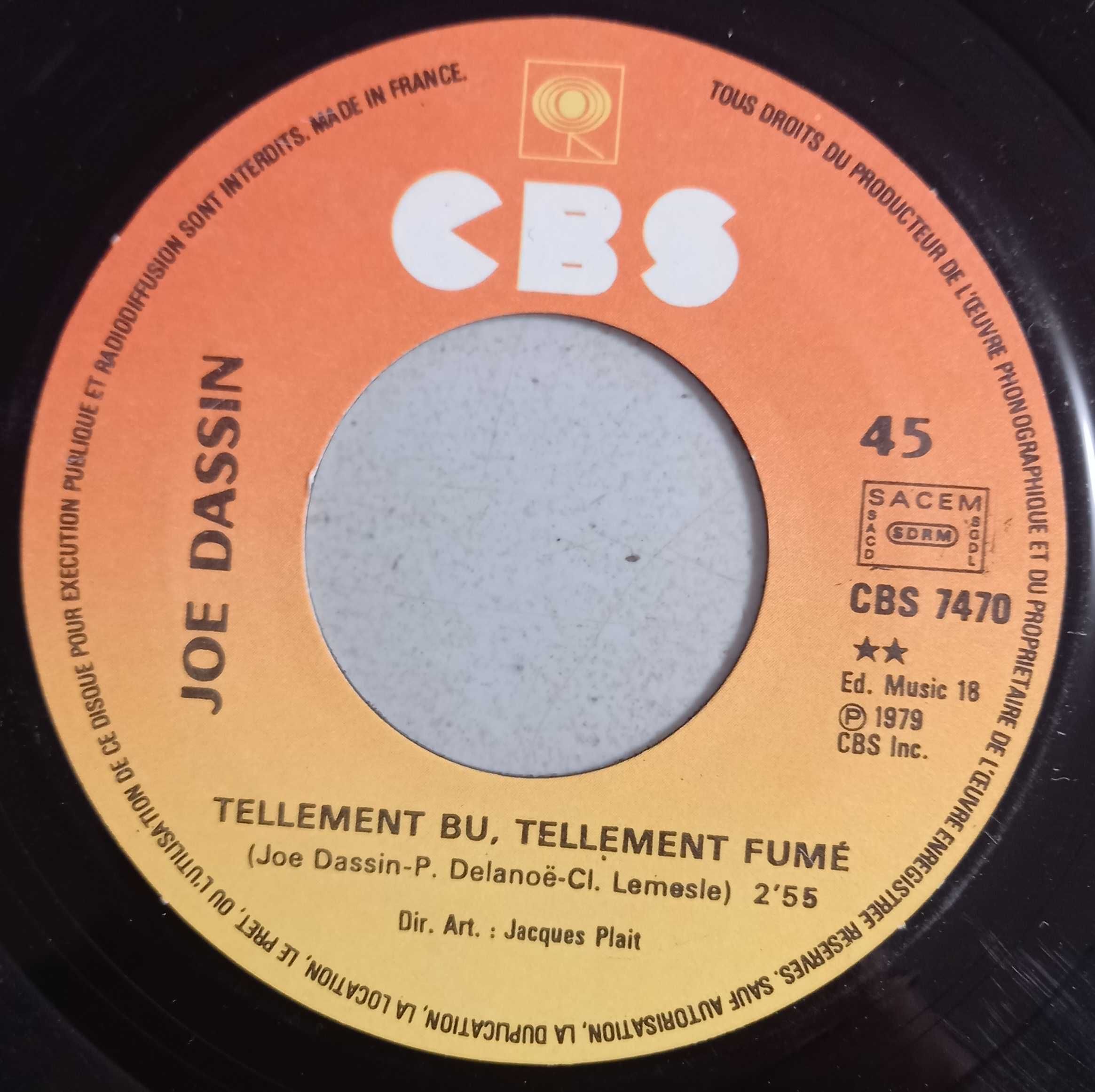 Singles Joe Dassin, Johnny Hallyday, Eric Clapton, David Dundas