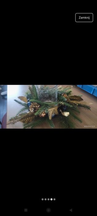 Stroik świąteczny na stół Home & You