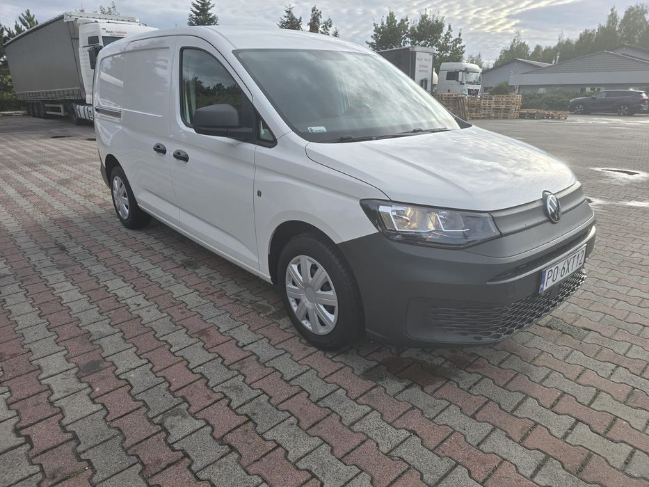 Volkswagen Caddy Cargo Maxi  Volkswagen Caddy Maxi Cargo rok 2022 122KM mały przebieg HAK