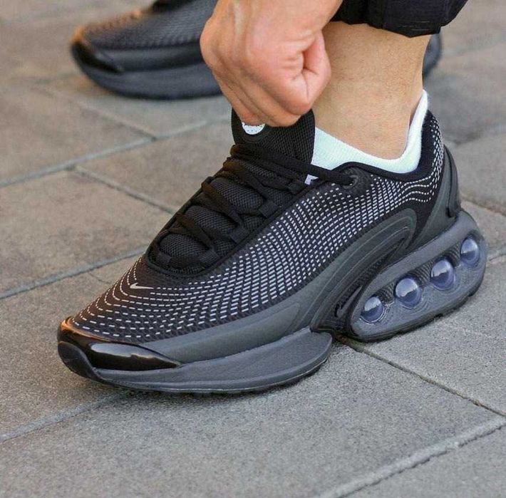 Кроссовки Nike Air Max DN Full Black/Чоловічі Найк/ Топ 1:1 Оригінал
