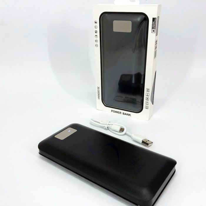 Повербанк Power Bank 30000 mAh UKC Мобільна зарядка портативна ХІТ