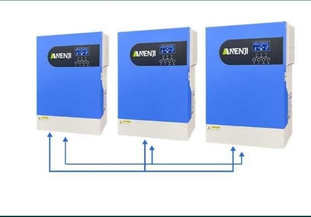 Гибридный инвертор ANENJI 5600W/48V, модель ANJ-HHP-II-5.6KW параллель