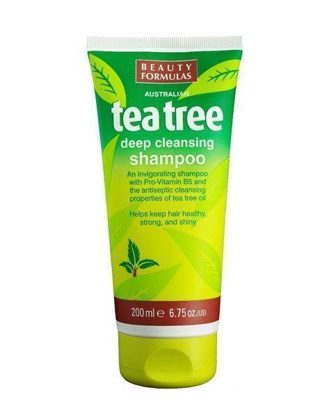 Szampon do włosów Beauty Formulas Tea Tree Deep Cleansing - 200ml