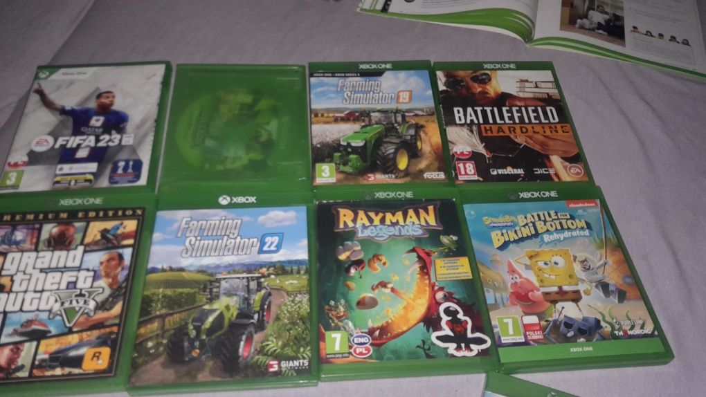 Sprzedam gry na xbox one s