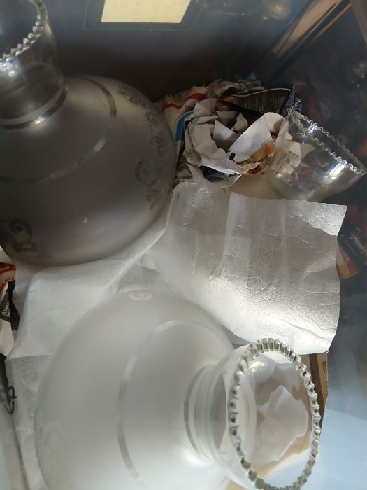 Globos de vidro antigos