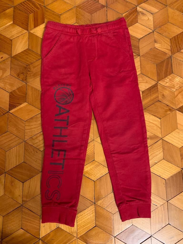 Czerwone dresowe spodenki dresy spodnie rozmiar 104 Little kids