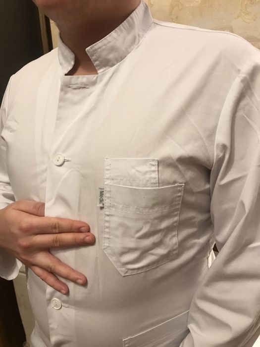 Халат медичний чоловічий 46 -48 розмір