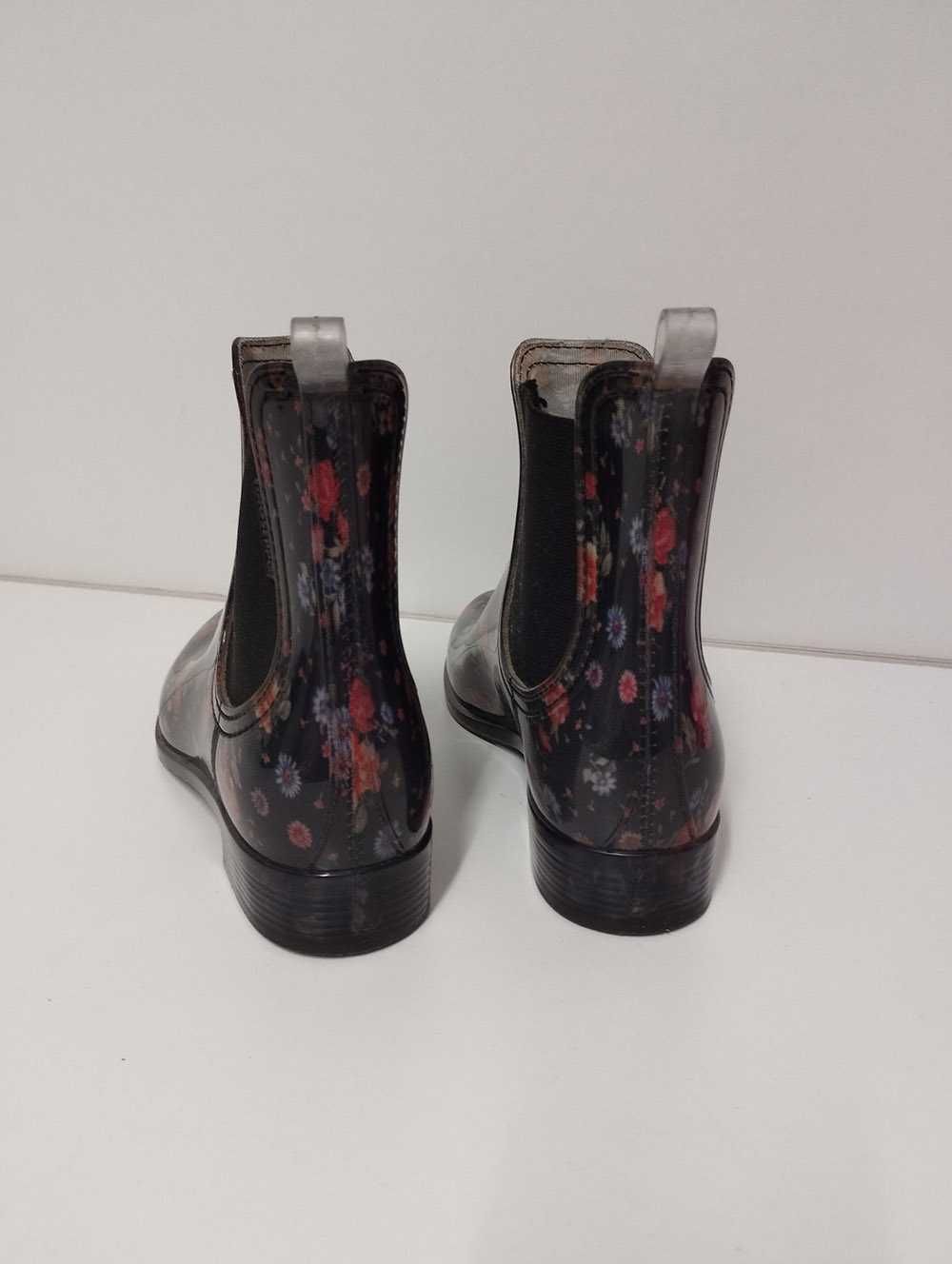 Botas borracha com flores / Galochas GIOSEPPO 38