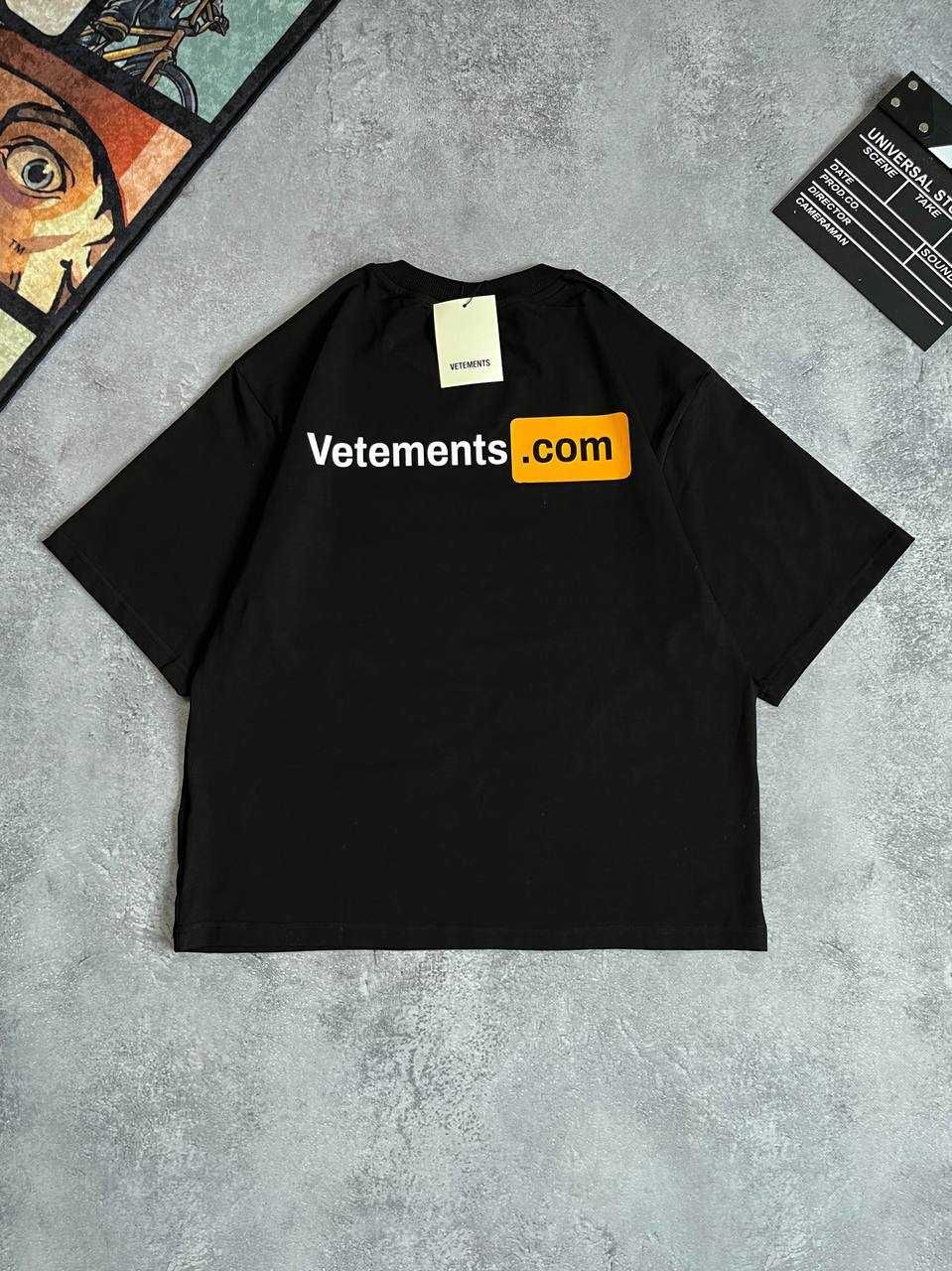 Футболка Ветмо з бірками (Vetements)