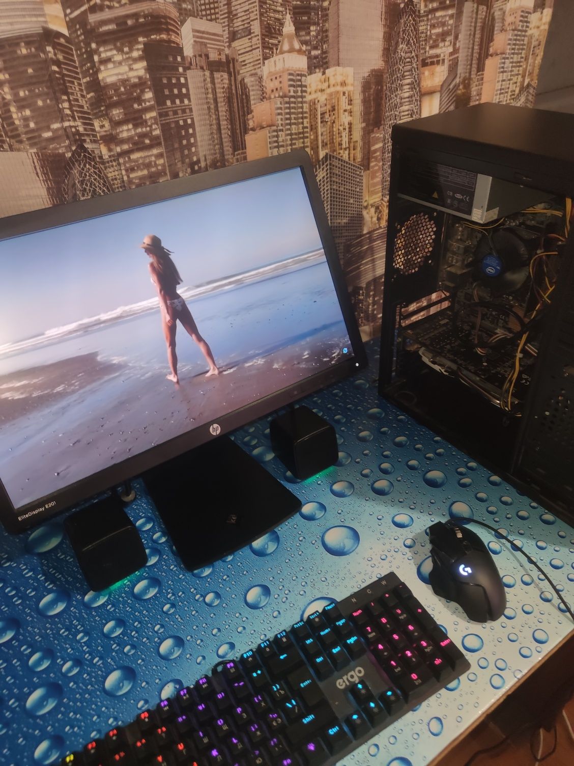 Компьютер игровой тянет все игры i5 6400 8gb ddr4 1070 8gb ssd128 hd