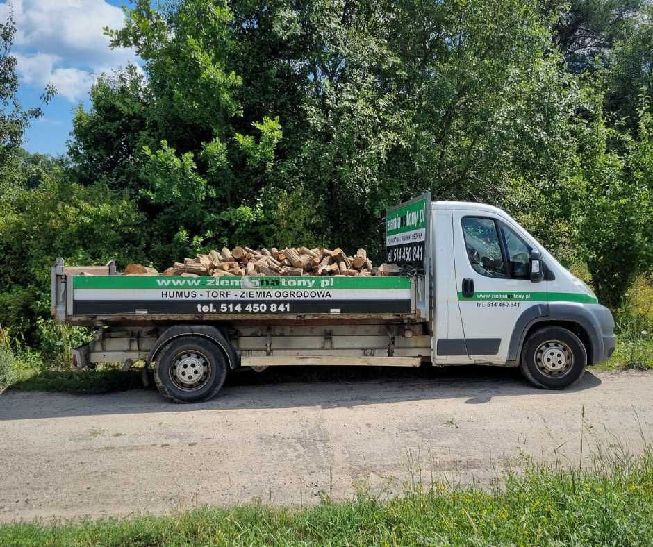 Suche drewno opałowe z Akacji, Sezonowane drewno kominkowe + dowóz
