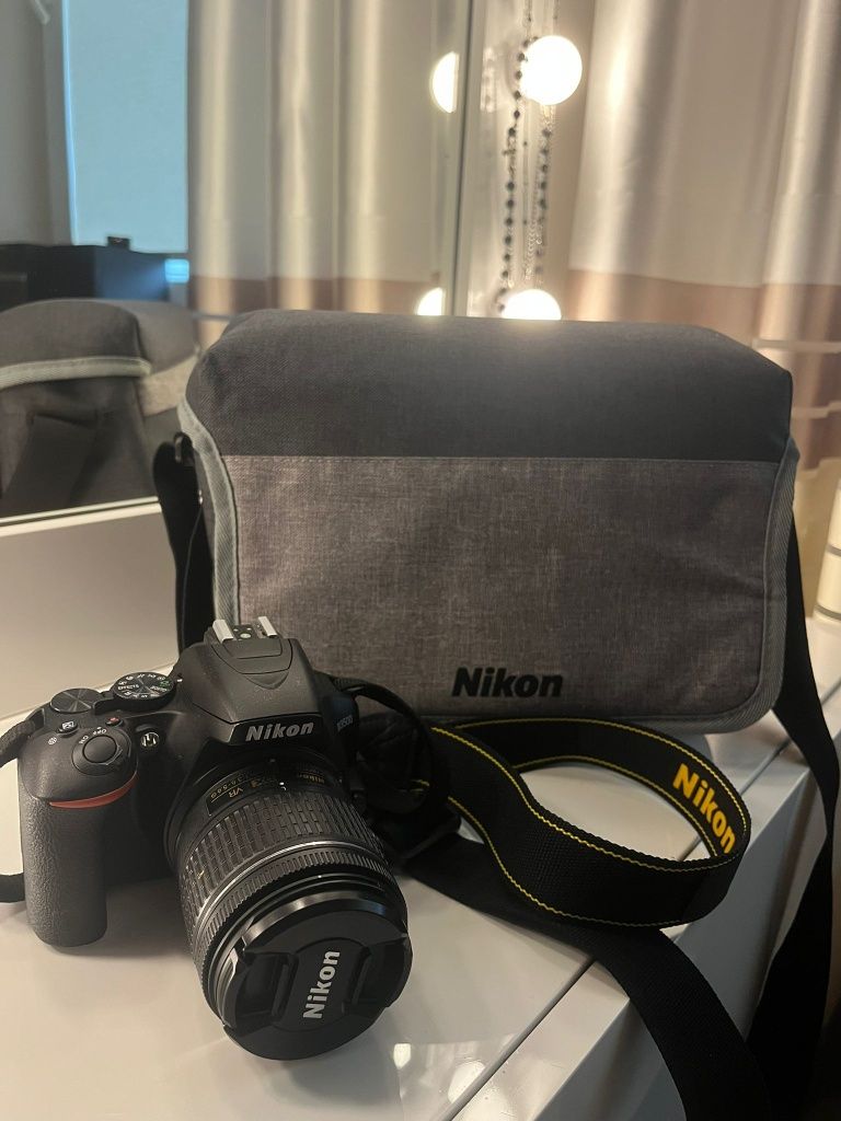 Aparat Lustrzanka NIKON D3500 Obiektyw 18-55 torba