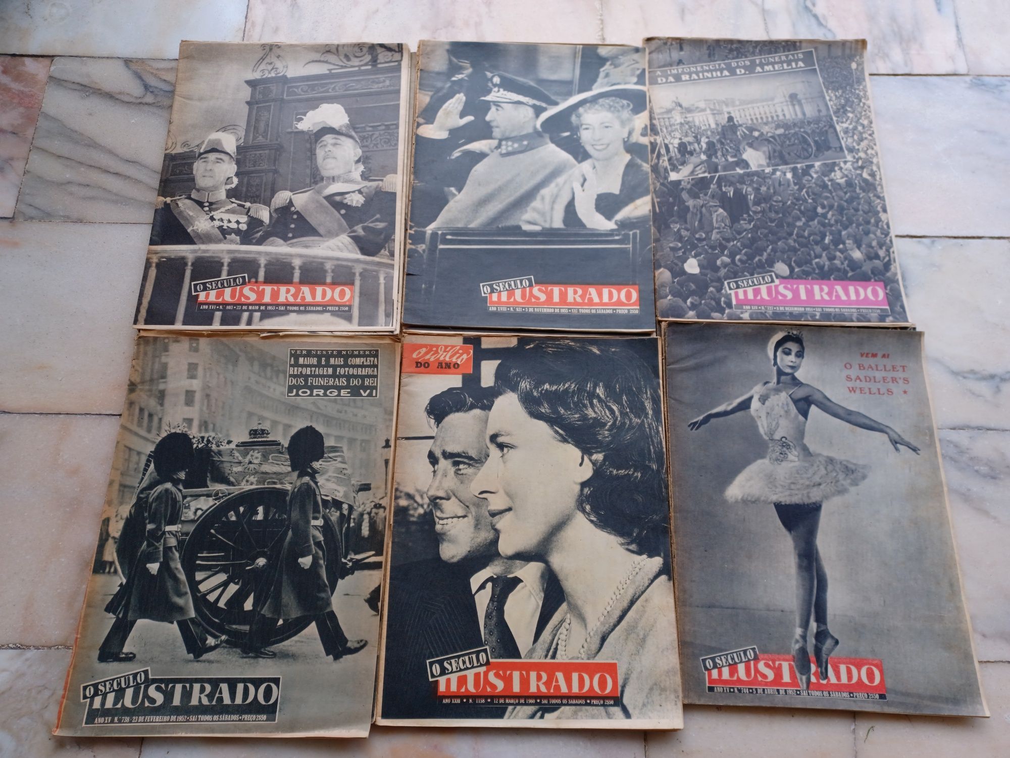 Revistas do Século Ilustrado (década de 50]