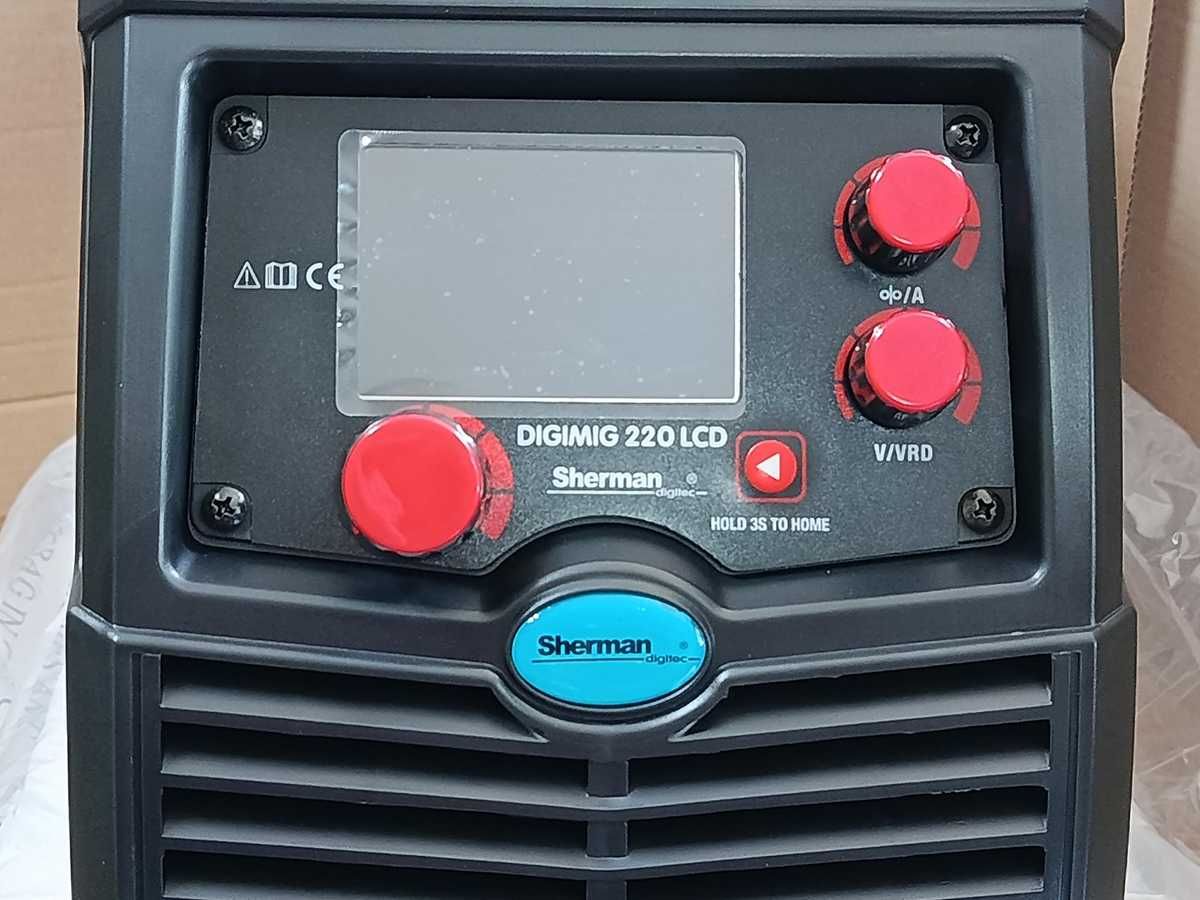 Spawarka synergiczna DIGIMIG 220 LCD 3w1 MIG/MAG, MMA, TIG Lift nowa