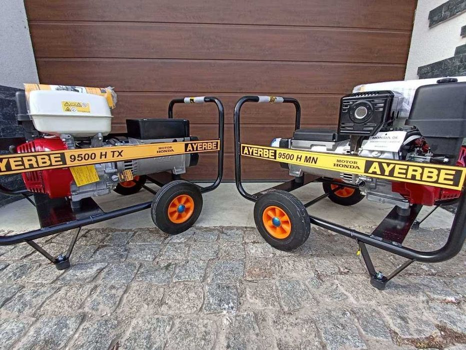 Электростанция генератор AYERBE 9500 H TX (400В/230В, ручной запуск)