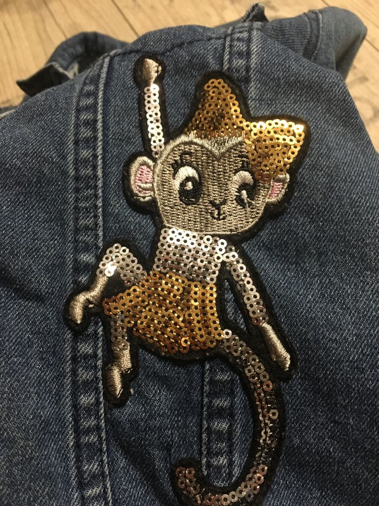 Пиджак джинсовый H&M, 10-11 лет