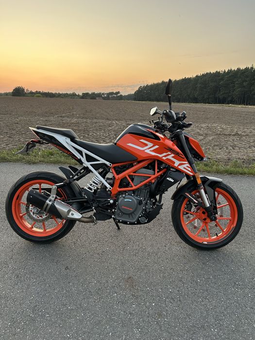 KTM DUKE 390  Super stan, Niski przebieg, Dwa wydechy!!!