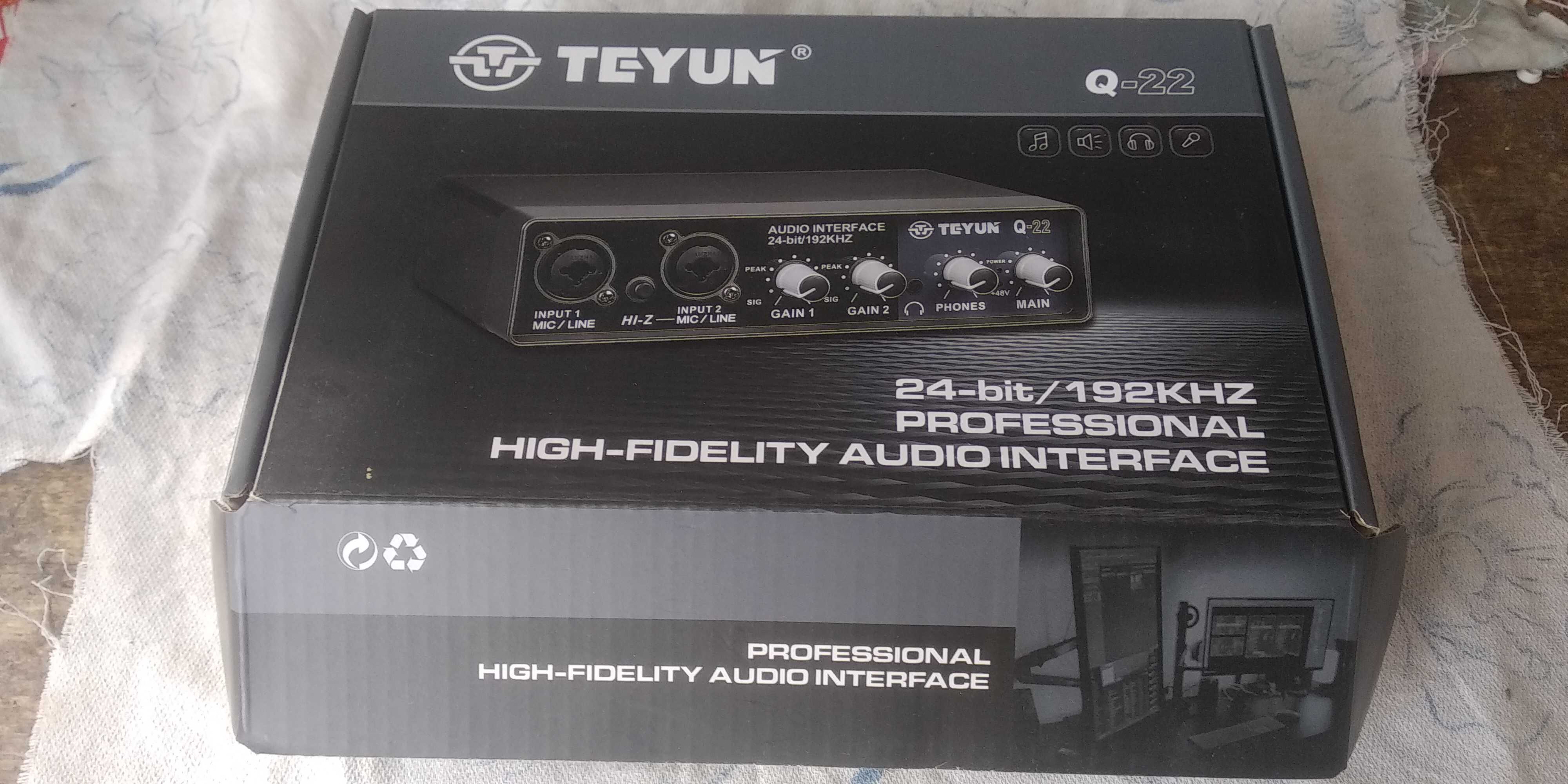 Продается звуковая карта Teyun Q-22