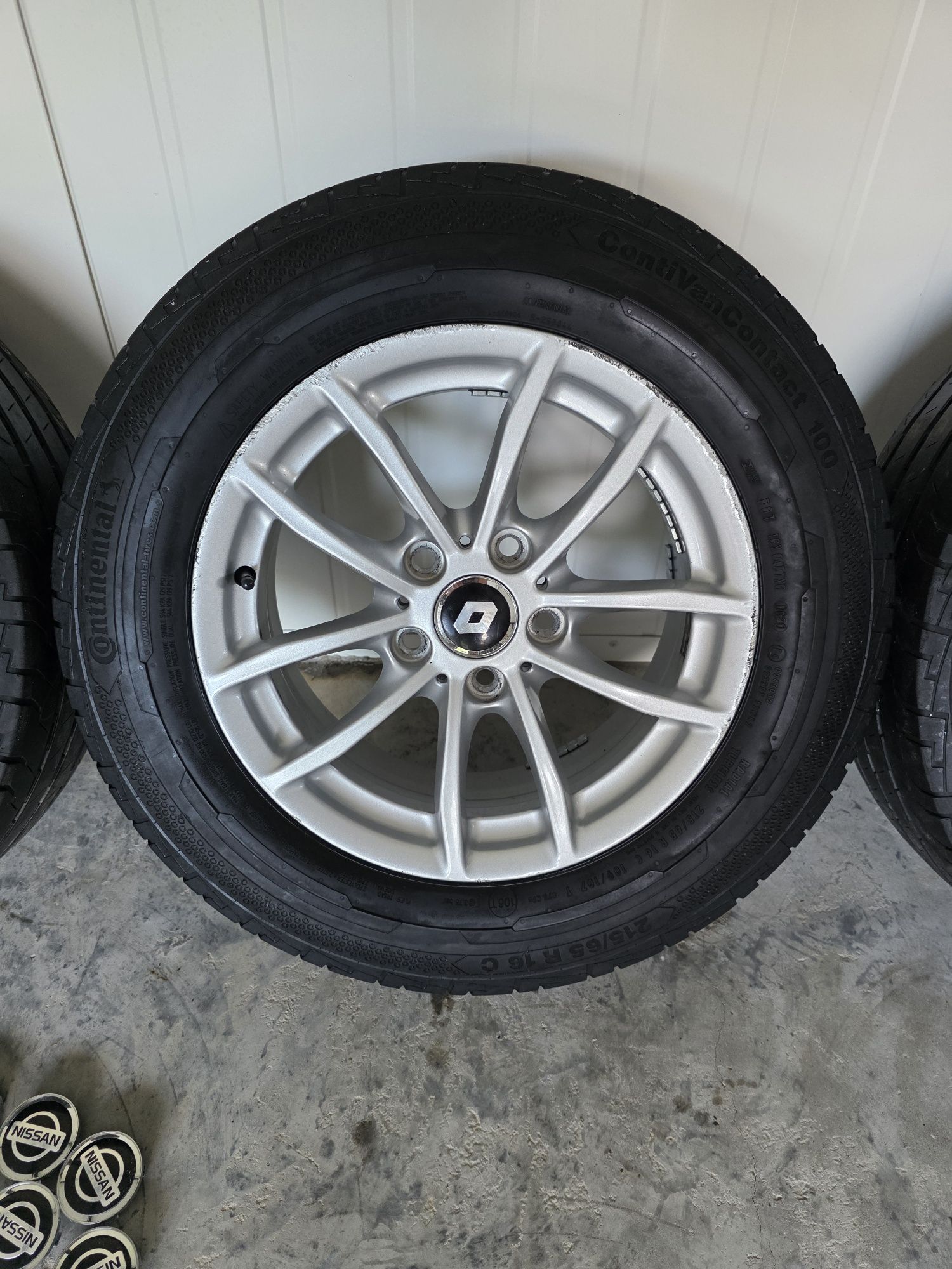 5x118 16 Koła Opel vivaro Renault Trafic Nissan Primastar 215/65/16c