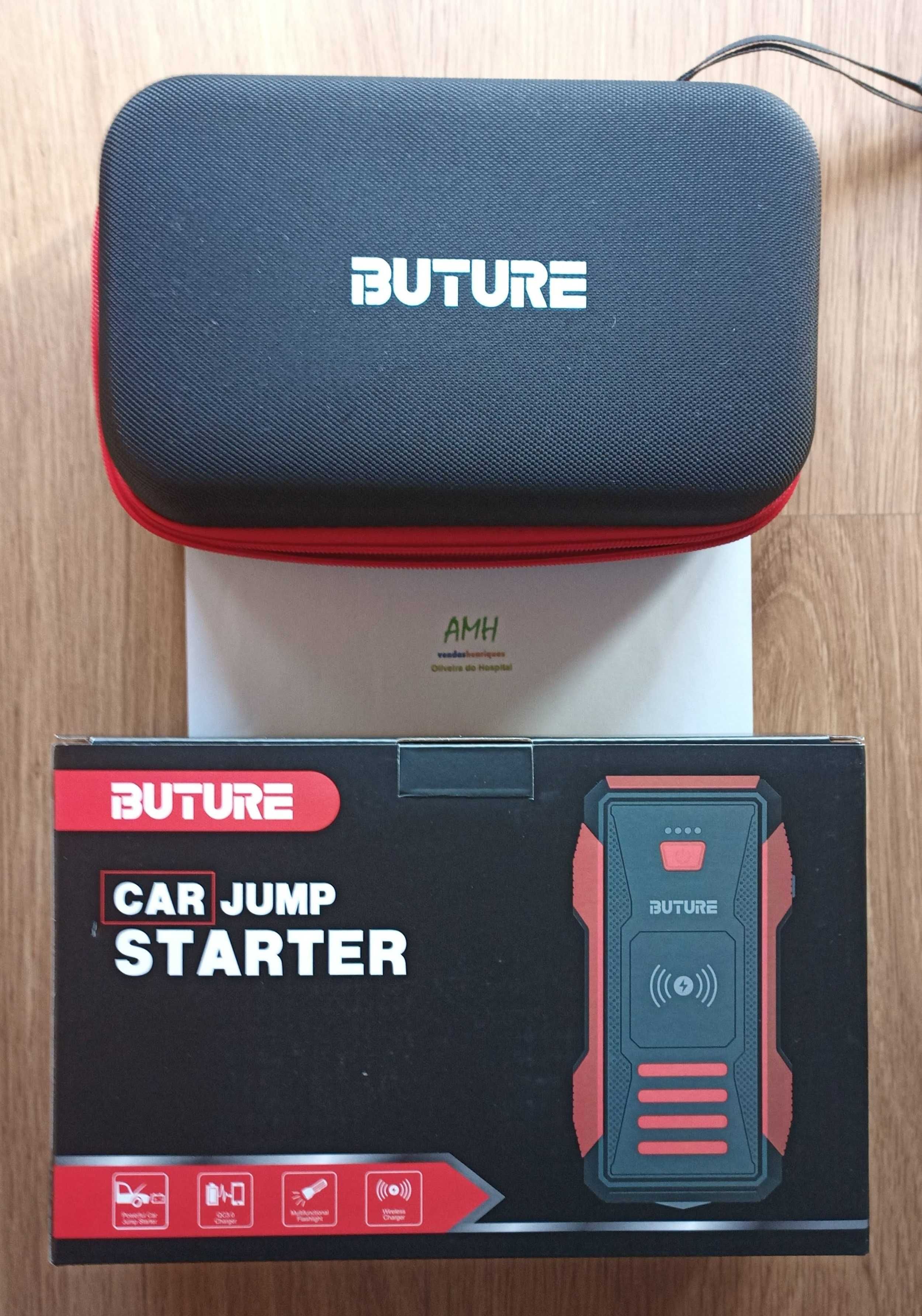 BuTure Led jump starter booster 2500A wireless 27000mAh arranque