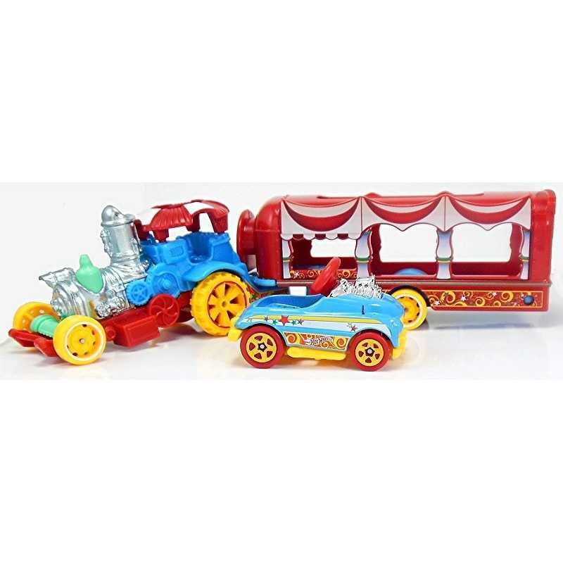 Hot Wheels FKW89 Car-Nival Steamer Ciężarówka Transporter