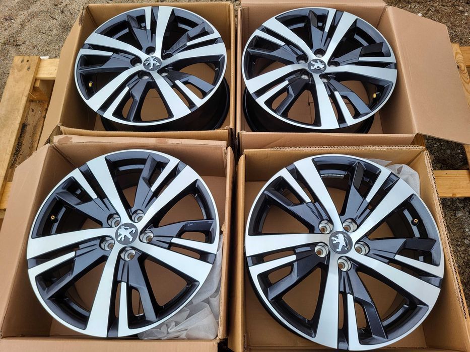 [631] Felgi aluminiowe Peugeot 18 Cali 5x108 Oryginał NOWE OKAZJA ! !