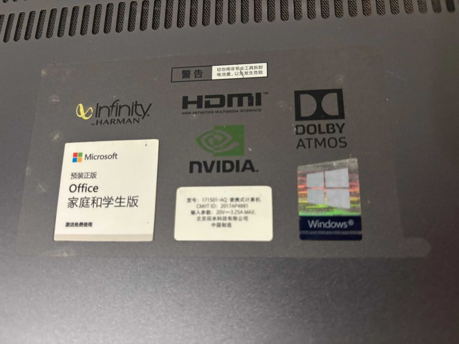 Ноутбук Xiaomi Mi Notebook Pro 15,6 core i5-8250U 8/256 Gb