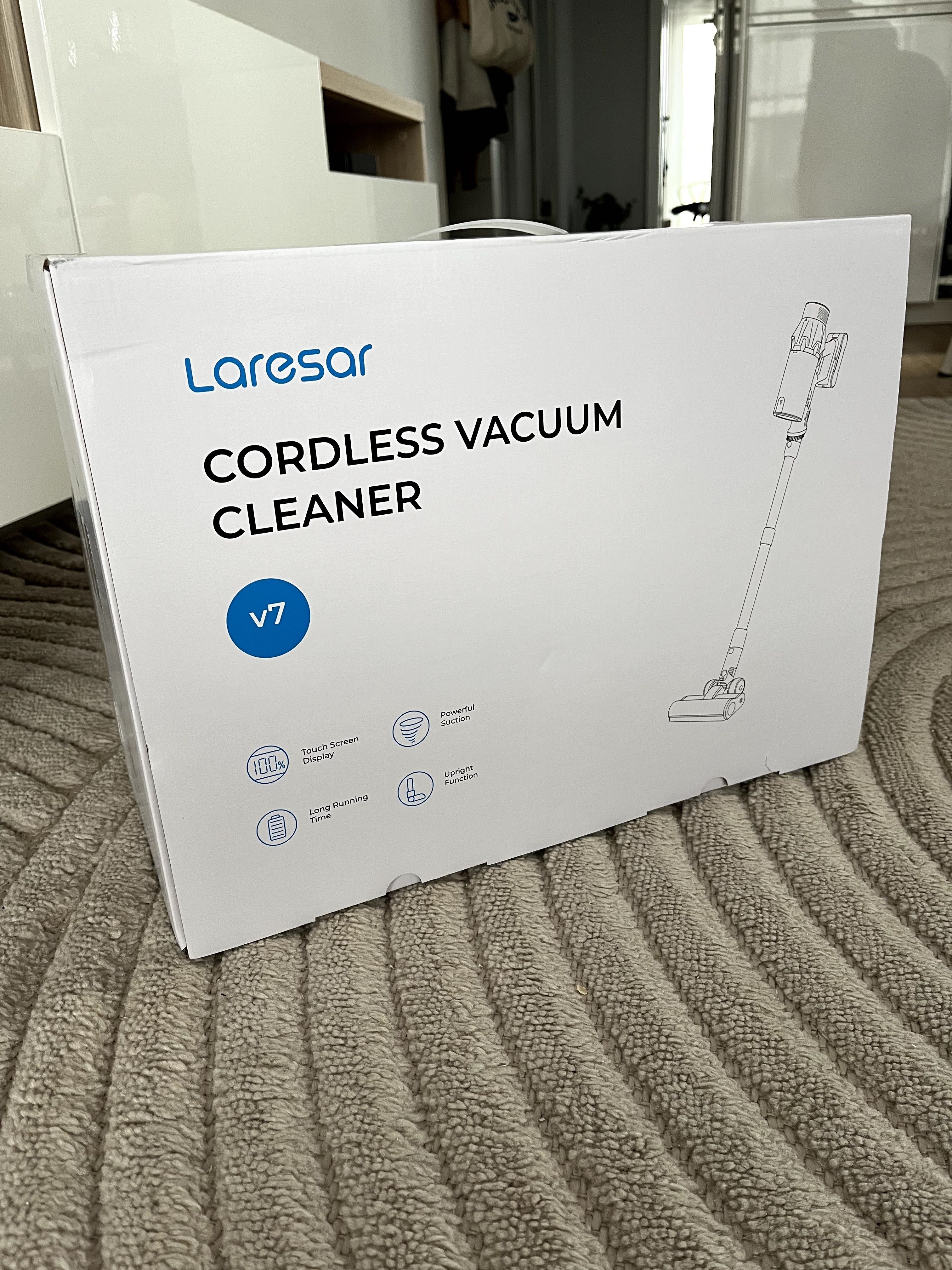Bezprzewodowy odkurzacz Laresar V7 500W - Pogromca Dyson