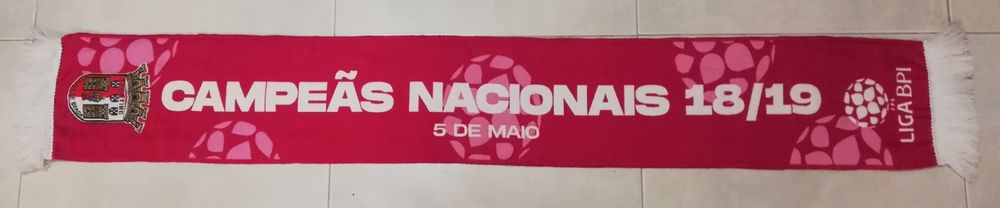 Cachecol Sporting de Braga Campeãs Femenino