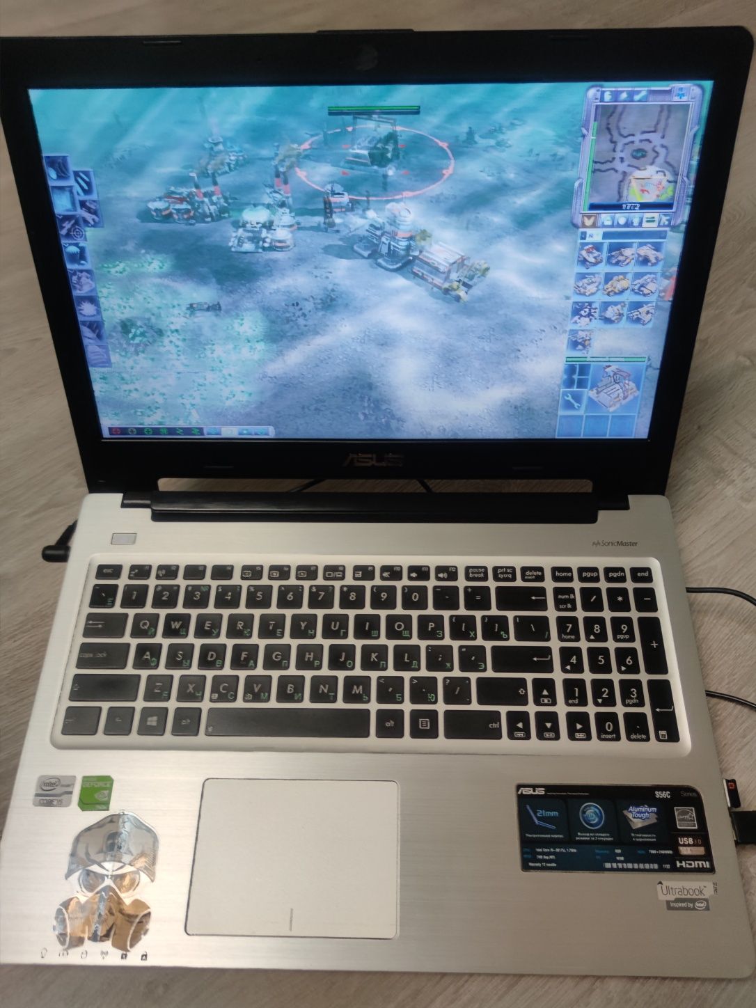 Ультрабук ASUS S56CB XX280H + мышка