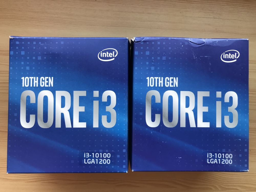 Процесор Intel i3-10100/ 10105 BOX Новий Гарантія