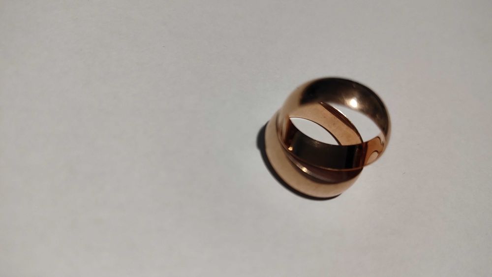 Obrączki złote nieużywane vintage rosyjskie złoto pr. 585