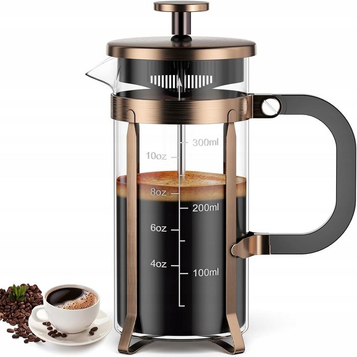 Zaparzacz Tłokowy Do Kawy Herbaty Ziół French Press Vosfeel 350ml