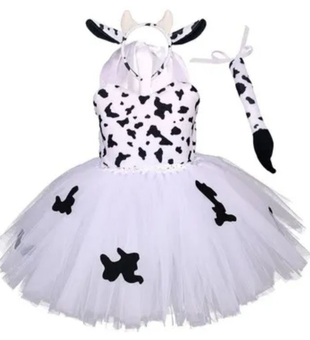 Kostium krówka z akcesoriami 122/128