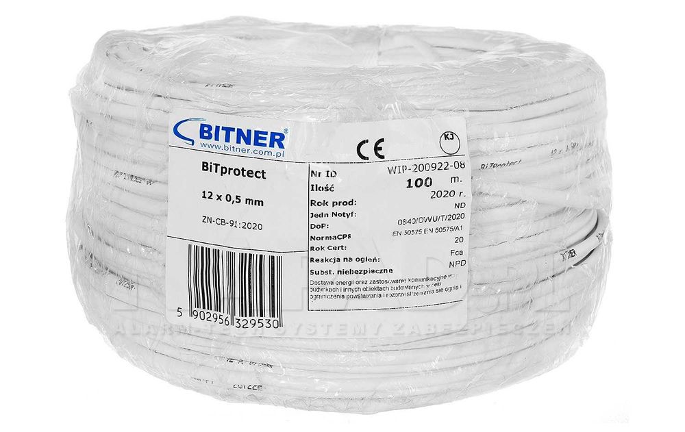 BITNER: Przewód YTDY BiTprotect 12x0.5 mm