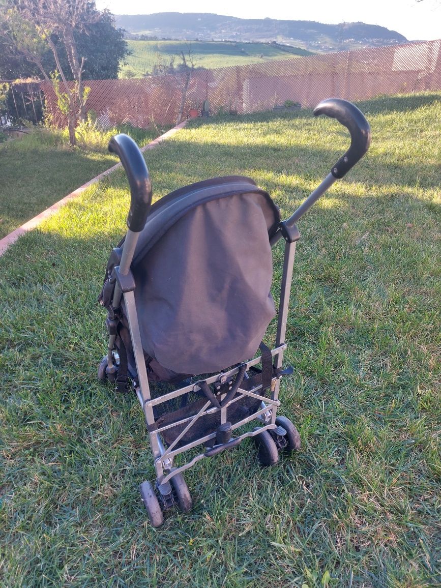 Carrinho bengala + chapeleira + bolsa apoio