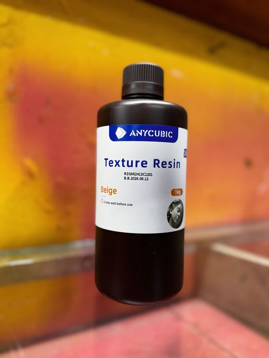 Свіженька смола Anycubik TEXTURE Resin Beige / TEXTURE Resin HD Gray