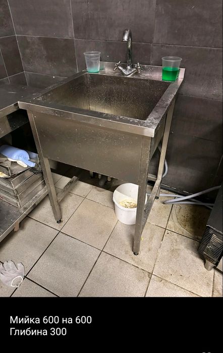 Столи промислові, витяжки нержавійка