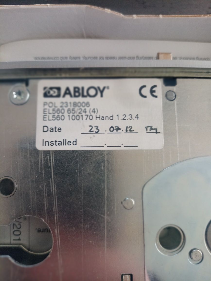 Zamek elektryczny ASSA ABLOY EL 560