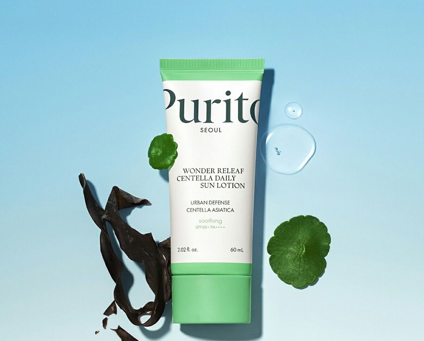 Purito Wonder Releaf Centella Daily Sun Lotion SpF50+