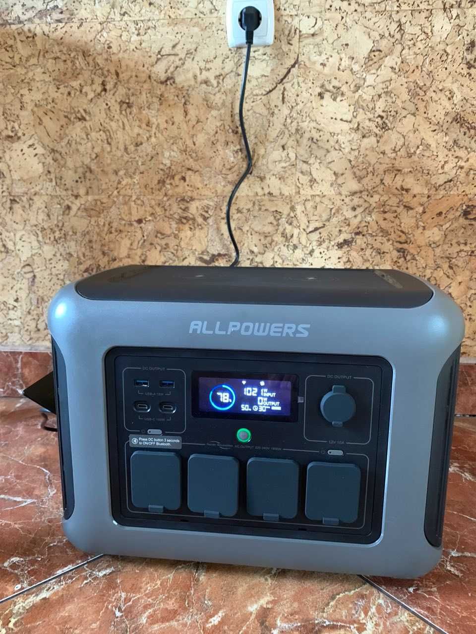 ALLPOWERS R1500 Portable Home Backup Power Station 1800W 1152Wh