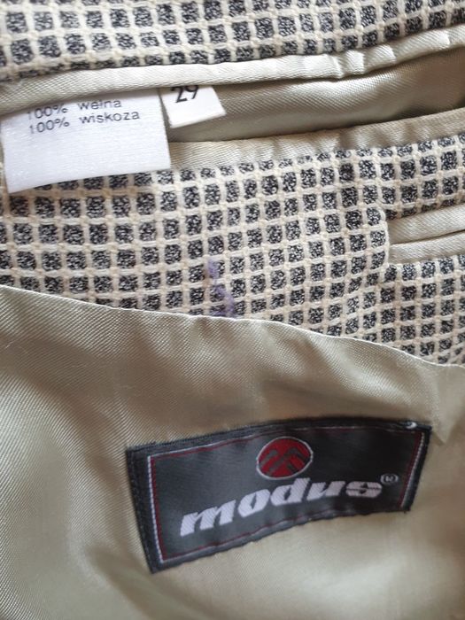 Marynarka męska polskiej marki Modus, rozm. 29