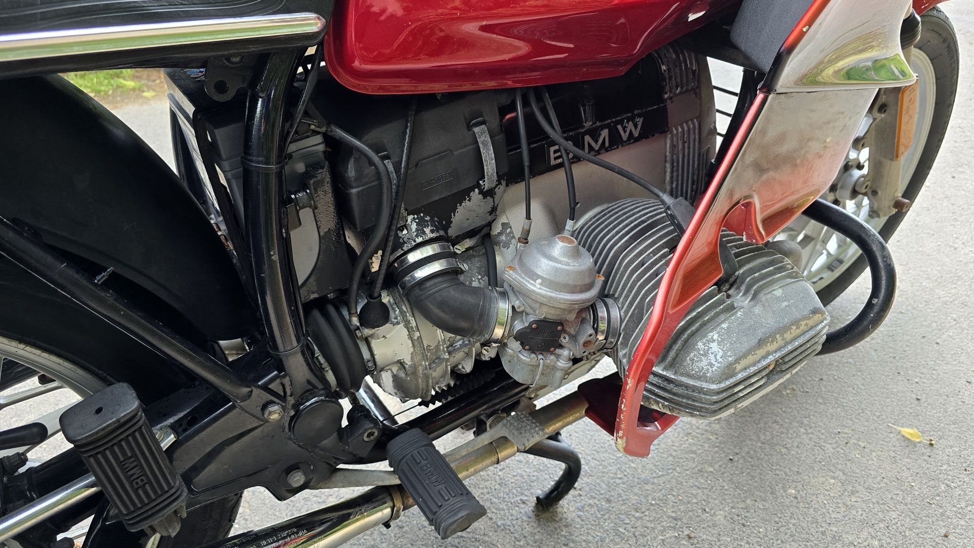 BMW R45 bokser 2V klasyk dla majsterkowicza bober cafe racer