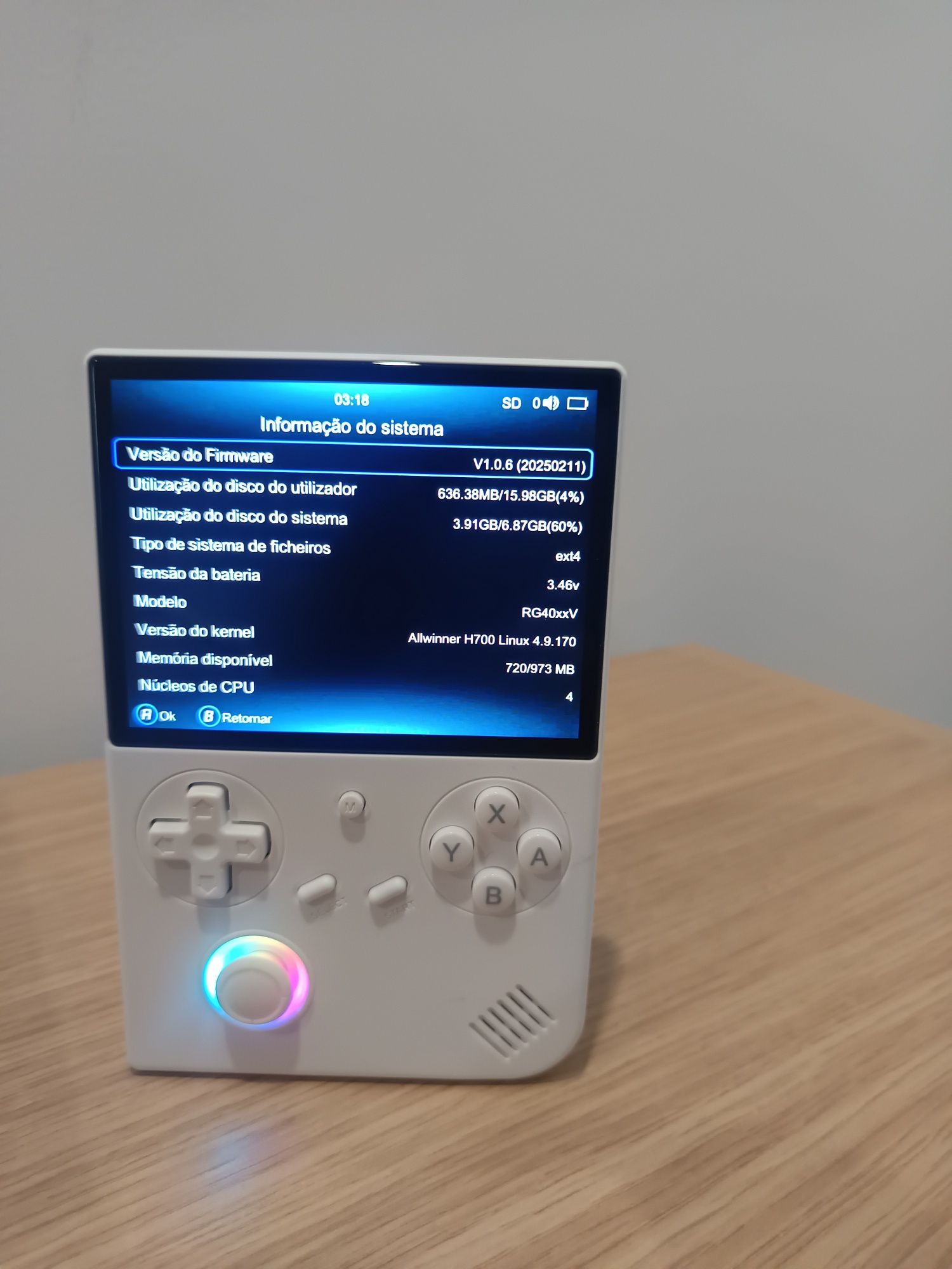 Anbernic RG40XXV 128GB+32GB