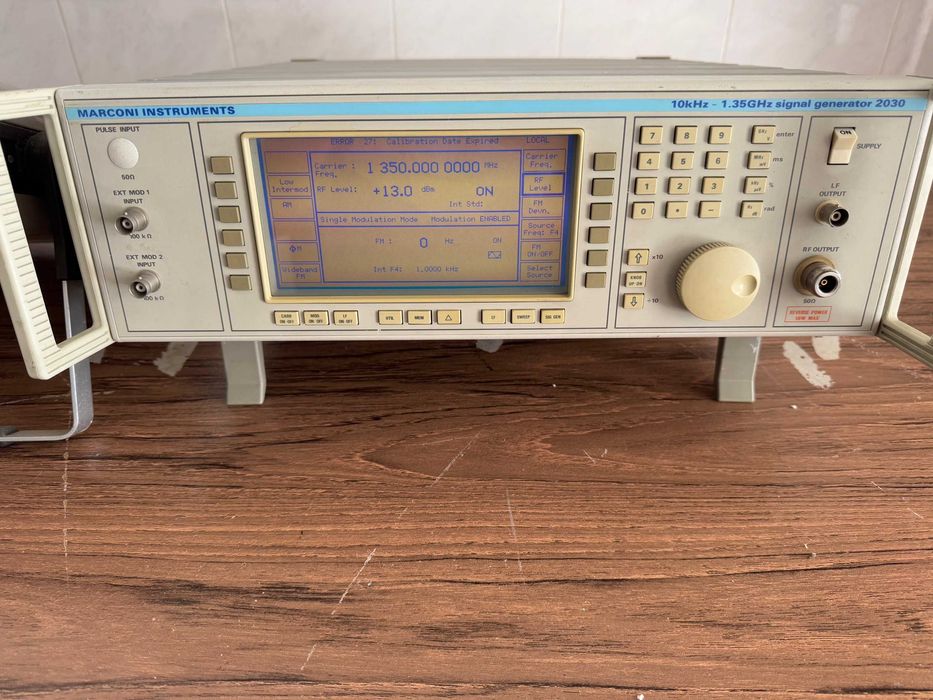Equipamento de teste radiofrequência
