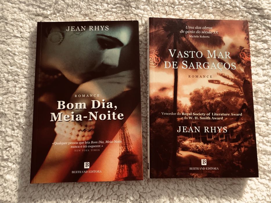 JEAN RHYS Bom Dia, Meia-Noite Vasto Mar de Sargaços SOMERSET MAUGHAM