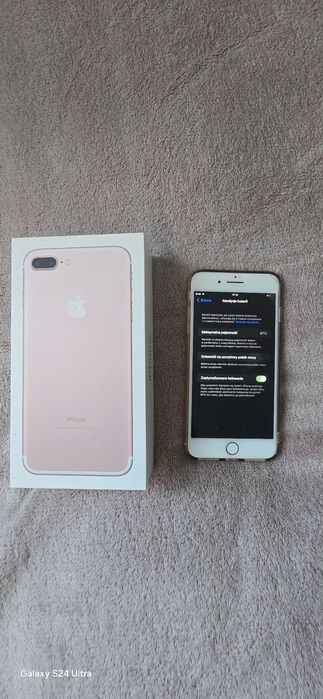 iPhone 7 plus różowy złoty 32GB