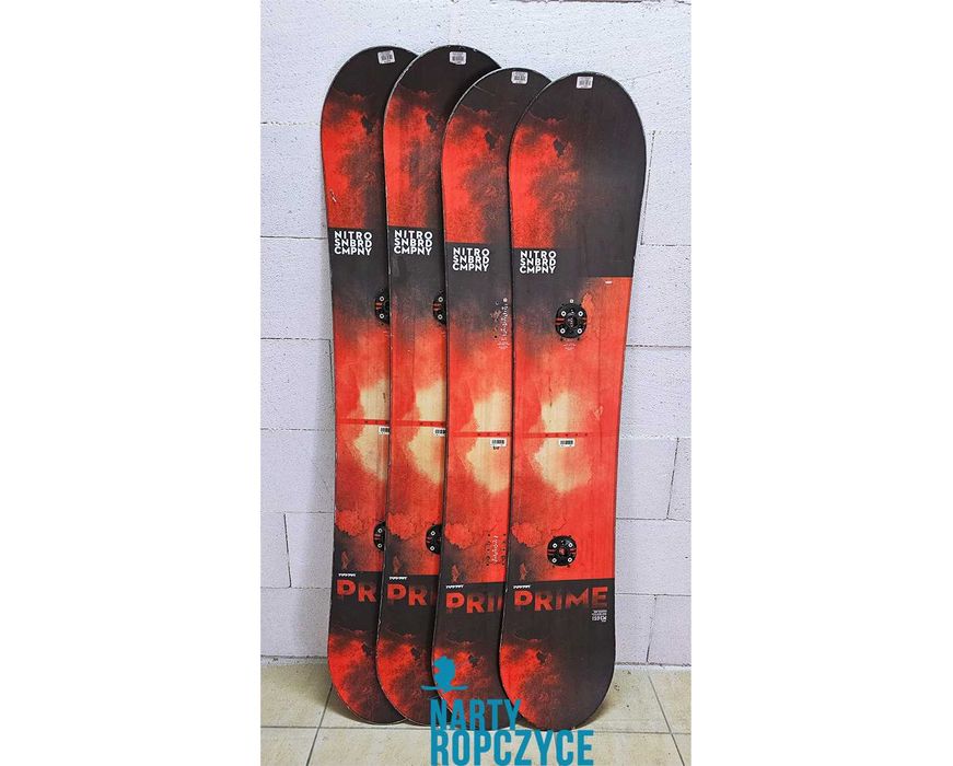 NartyRopczyce DESKA 159W 163W NITRO Prime WIDE PAKIET Snowboardowa
