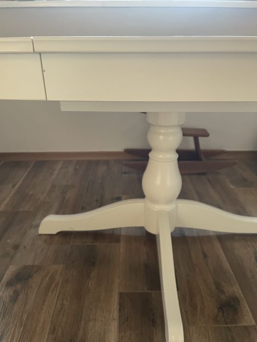 Stół okragly IKEA Ingatorp rozkladany